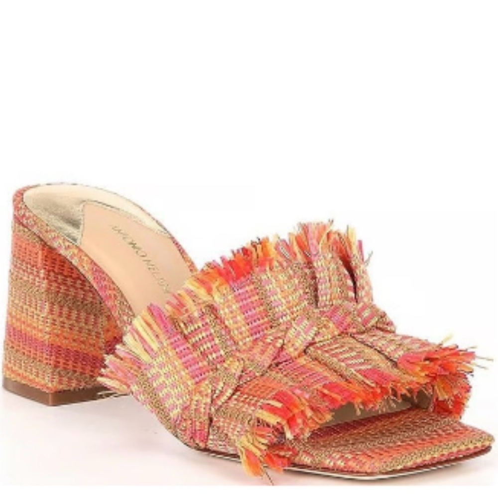 ANTONIO MELANI Perrie Terracota Pink Slides - Picture 5 of 5